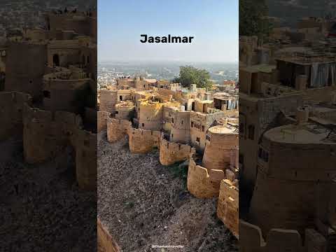 ✨ Jaisalmer Fort 🏜️ | Explore India's Golden Fort & Desert Heritage 👑
