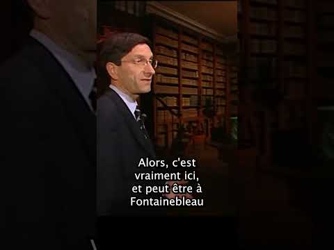 La pièce secrète de Napoléon dans le château de Fontainebleau.