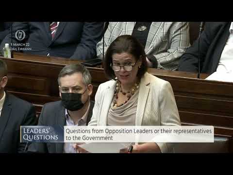 Invasion of Ukraine is a criminal affront to the world – Sinn Féin President Mary Lou McDonald TD