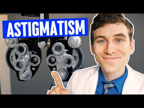 Acuitate vizuală crescută cu astigmatism