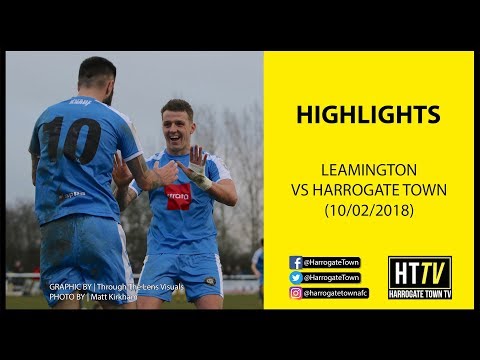 HIGHLIGHTS | Leamington 1-3 Harrogate Town (10/02/2018)