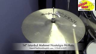 Video thumbnail for Istanbul Mehmet Nostalgia Hi-Hats 14" - The Drum Shop North Shore by Nate Morrison Drums