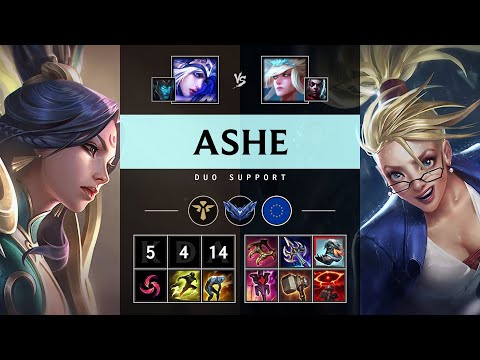Ashe Support vs Janna - EUW Diamond Patch 25.S1.3