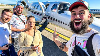 ON PRENDS UN JET PRIVÉ ! (comme des millionnaires)