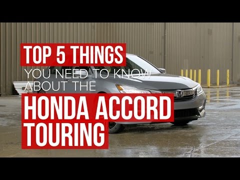 2017 Honda Accord Touring: 5 things you need to know about this benchmark family sedan