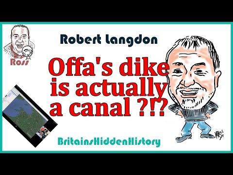 Offa's dike is really a canal!?!