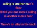 Karaoke Paul Simon - One Man's Ceiling Is Another Man's Floor Karaoke