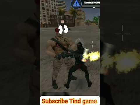 Rope hero:vice town game ka video तेरा बाप आया