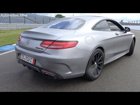 Mercedes S63 AMG Coupe w/ Akrapovic exhaust - SOUNDS!