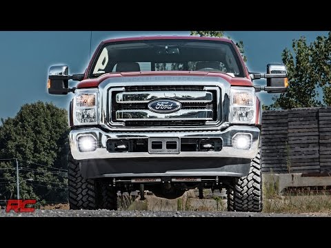 2011-2016 Ford Super Duty 2-inch Cree LED Fog Light Kit by Rough Country