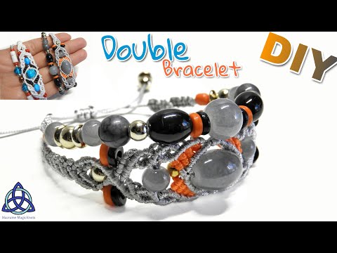 Macrame Bracelet Tutorial Celtic Style EASY and Simple Macrame Design