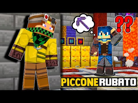 HO RUBATO IL PICCONE 5x5 DI STEF - Vita in Città 2 su Minecraft