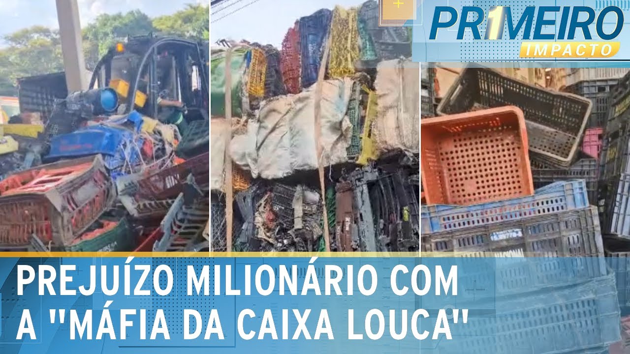 “Máfia da Caixa Louca”: prejuízos milionários no setor de hortifruti | Primeiro Impacto (11/03/25)