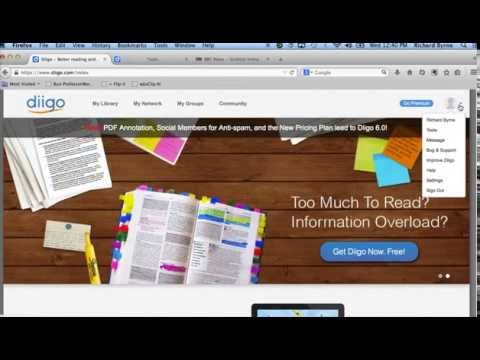 How to Use Diigo in Firefox
