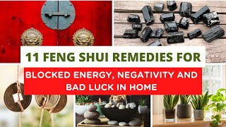 11 Feng Shui Remedies For Blocked Energy, Negativity &  Bad Luck In Home, #FengShuiHome, #Positivity