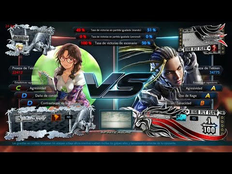 126_7 Julia (Anakin x24) Vs (Tincho) Master Raven - Tekken 7 ( Uchiha x24 ) Online sin Grafica