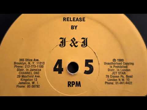 Barry Brown - Run Wicked Man (1980 J&J) 12"Mix
