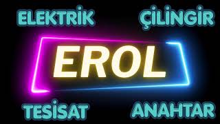 Erol Çilingir Elektrik Su Tesisatı Anahtarcı Kombi, #Kırkkonaklar #Birlik Mahall