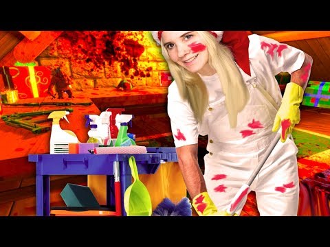 PUKILLA MENNYT LUJAA! | Pelataan Viscera Cleanup Detail: Santa's Rampage