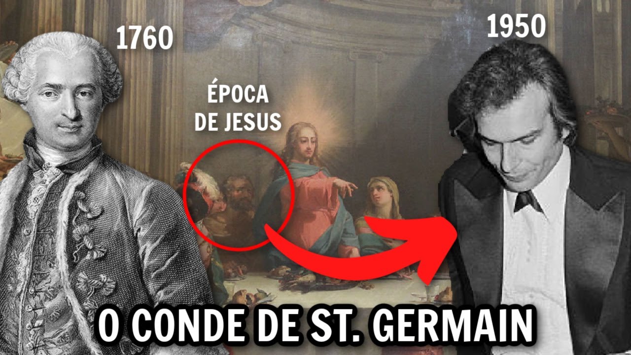 HOMEM IMORTAL, QUE CONHECEU JESUS, ESTÁ APARECENDO NO MUNDO TODO! O misterioso Conde de St. Germain