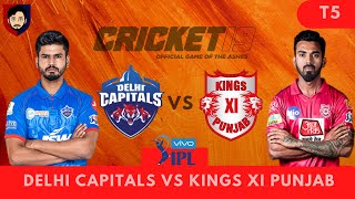 DELHI CAPITALS VS KINGS XI PUNJAB IPL T20 2020 - 20th September 2020 - Gaming Germ (T5)