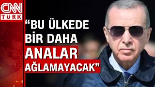 Cumhurbaşkanı Erdoğan: "Kimse çocuklarımızı dağa kaçıramayacak"