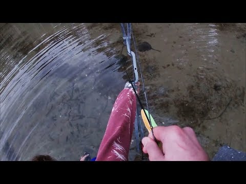 Bowfishing a Stingray + Squid - Catch & Cook (Salt & Vinegar Chips Batter Recipe)