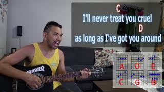 I Want You Around - Ramones   (acoustic cover) + Lyrics + Chords