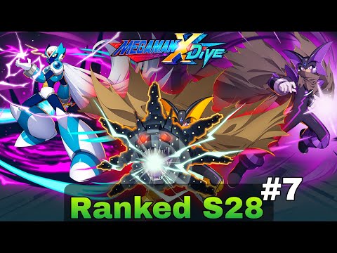 [Mega Man X DiVE] Season 28 Ranked Match #7 | Bass GS - Bass XX - ViA | Road To GA (Main Acc)