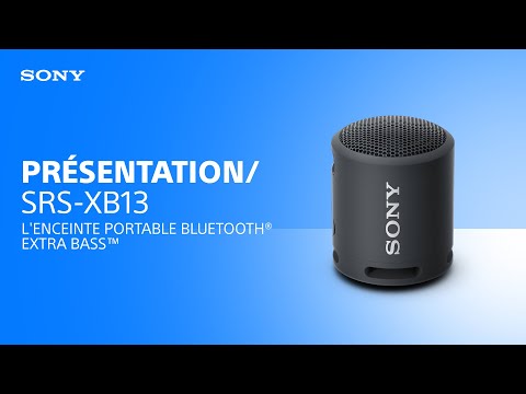 Découvrez l'enceinte portable Bluetooth® SRS-XB13 EXTRA BASS™ de Sony