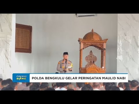 PERINGATAN MAULID NABI MUHAMMAD DI POLRES HALMAHERA SELATAN