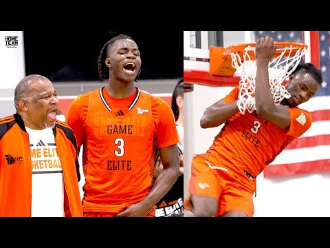 Caleb Holt and Kevin Savage CRAZY Game at Adidas 3SSB Iowa! Game Elite vs Upward Stars