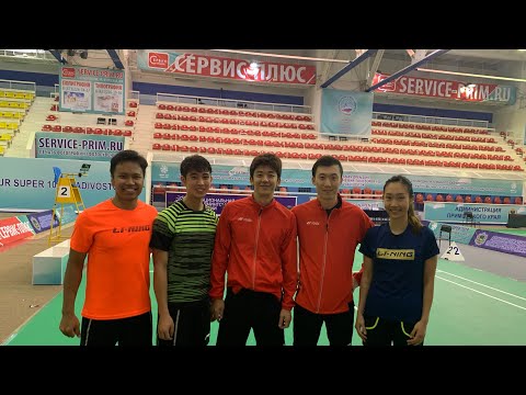 Sparring with Korea Legend Lee Yong Dae, Yoo Yeon Seong & Loh Kean Yew | Badminton Video 2019
