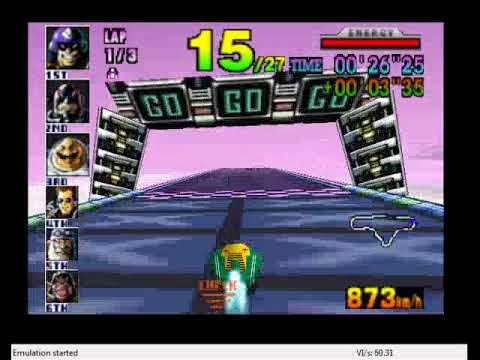 F-Zero X Expansion Kit Master Class 1st Place White Land 2