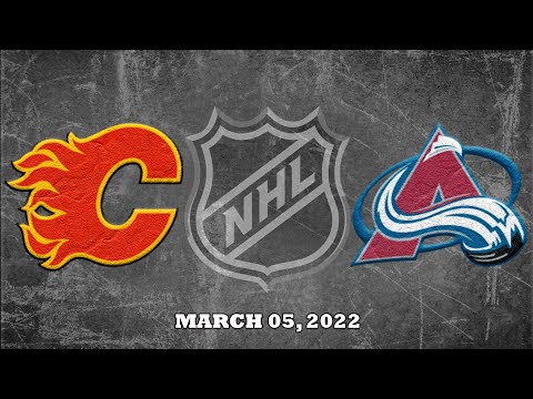 NHL Flames vs Avalanche | Mar.05, 2022