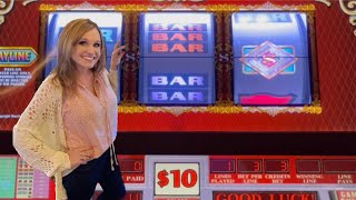 🔥Winning on 3 Reel & 5 Reel Slot Machines in Vegas! Video Video