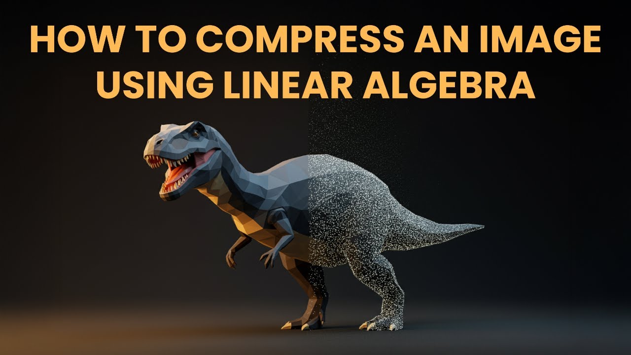 How to compress an image with (basic) linear algebra