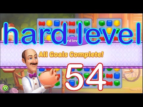 HOMESCAPES level 54 - Story Playthrough Gameplay | iOS Android