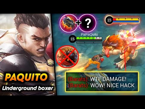 THIS PAQUITO CAN COUNTER BARATS EASILY | TURRET DIVE KILL | PAQUITO GAMEPLAY GUUDE