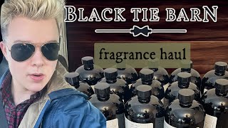Black Tie Barn Fragrance Haul | 🌲new fav holiday scents……?!?!?