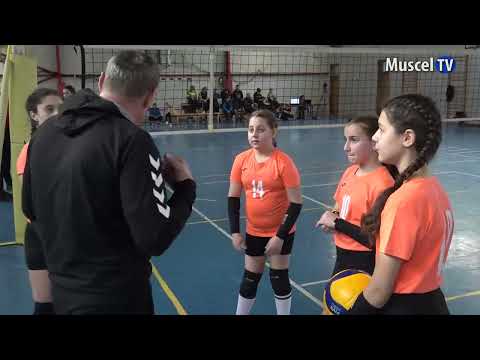 Jurnal  MUSCEL TV 17.02.2023  SPORT - Minivolei - CS Muscel Câmpulung   LPS Pitești, turneul 4