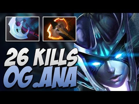 OG.Ana Phantom Assassin with 26 KILLS | Dota Gameplay