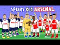 ARSENAL BEAT SPURS 0 1 Goals Highlights