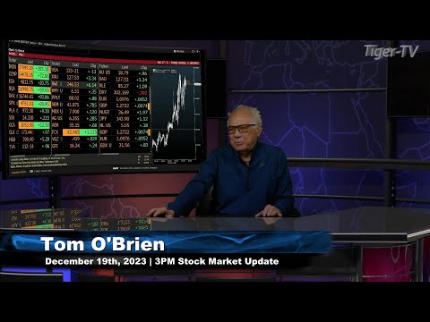 December 19th, 3PM ET Market Update on TFNN - 2023