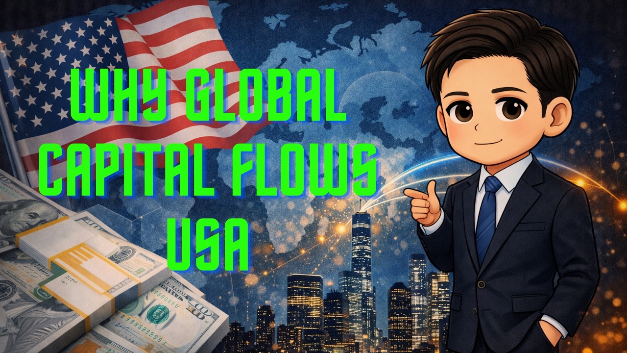 Why global capital flows USA