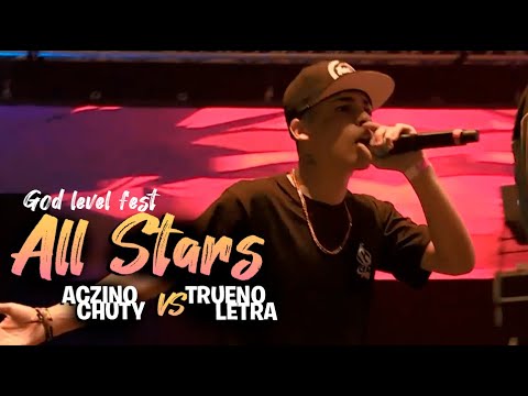 TRUENO y LETRA vs ACZINO y CHUTY - GOD LEVEL ALL STARS 2019