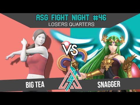 ASG 46: LOSERS QUARTERS - Big Tea (Wii Fit) vs Snagger (Palutena)