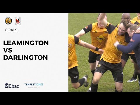 Goals: Leamington v Darlington
