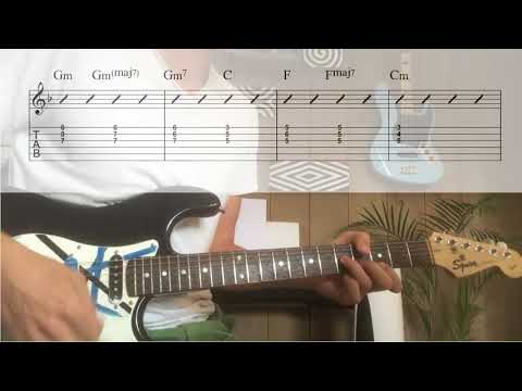 Stevie Wonder - For Once in my Life [TABS & chords in video guitar cover]