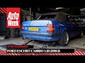 Ford Escort Cabrio 1.6i (1984) - Op de Rollenbank